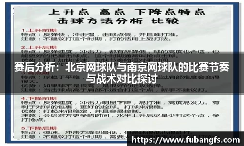 赛后分析：北京网球队与南京网球队的比赛节奏与战术对比探讨